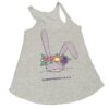  *Flower Rabbit* print - Tank Top - Grey