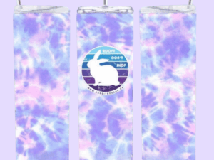 Adopt Don’t Shop Tumbler with Straw