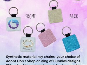 Adopt Don’t Shop Keychain
