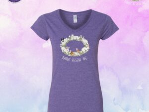 Ring of Bunnies – Ladies V-Neck