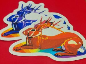 Jackalope Sticker