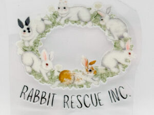 Ring Of Bunnies Sticker