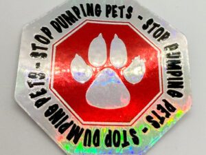 Stop Dumping Pets Sticker