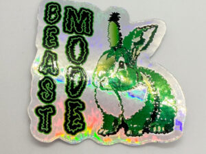 Beast Mode Sticker
